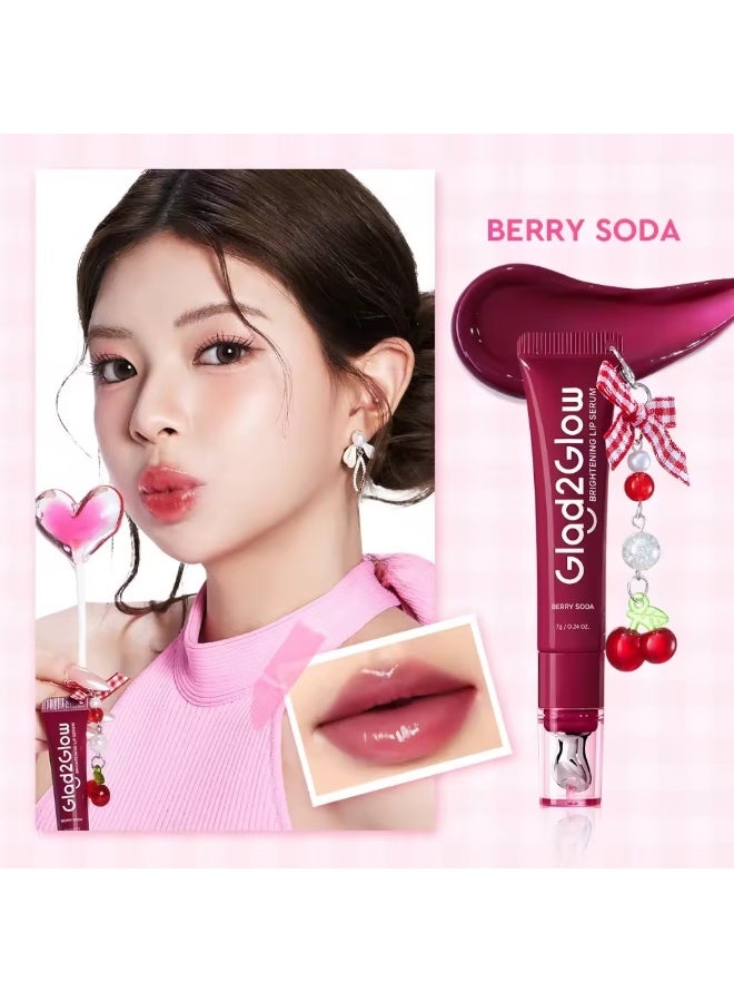 Glad2glow lip serum berry soda
